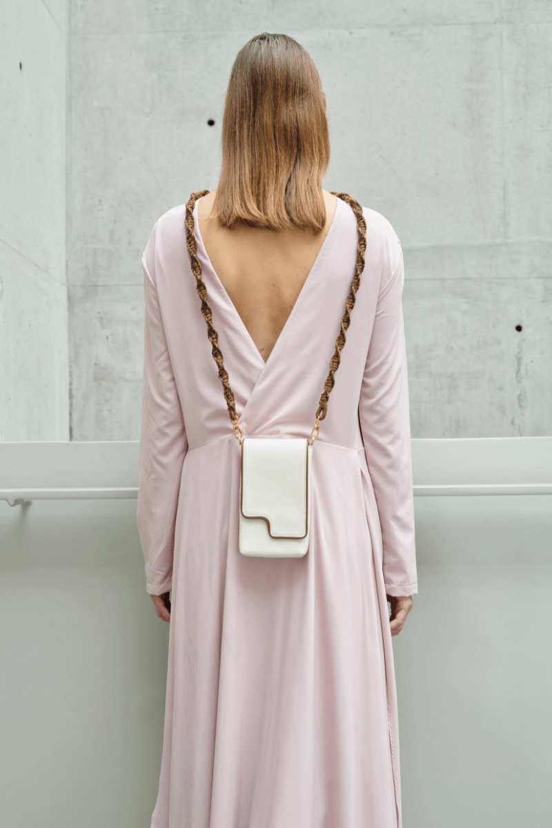 La Culture Bag (cuero blanco)