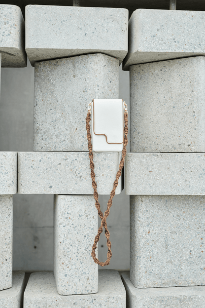 La Culture Bag (cuero blanco)