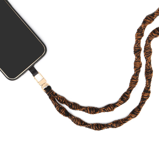 Correa Heritage Braid (marrón y camel)